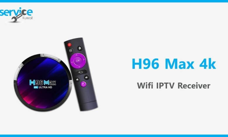 رسيفر H96 max 4k Ultra HD مع اشتراك سنة بسعر 23.25 د.ك