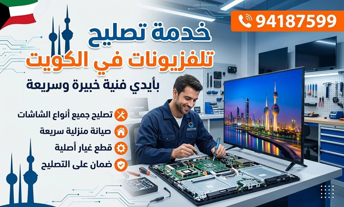 تصليح تلفزيونات وشاشات الكويت